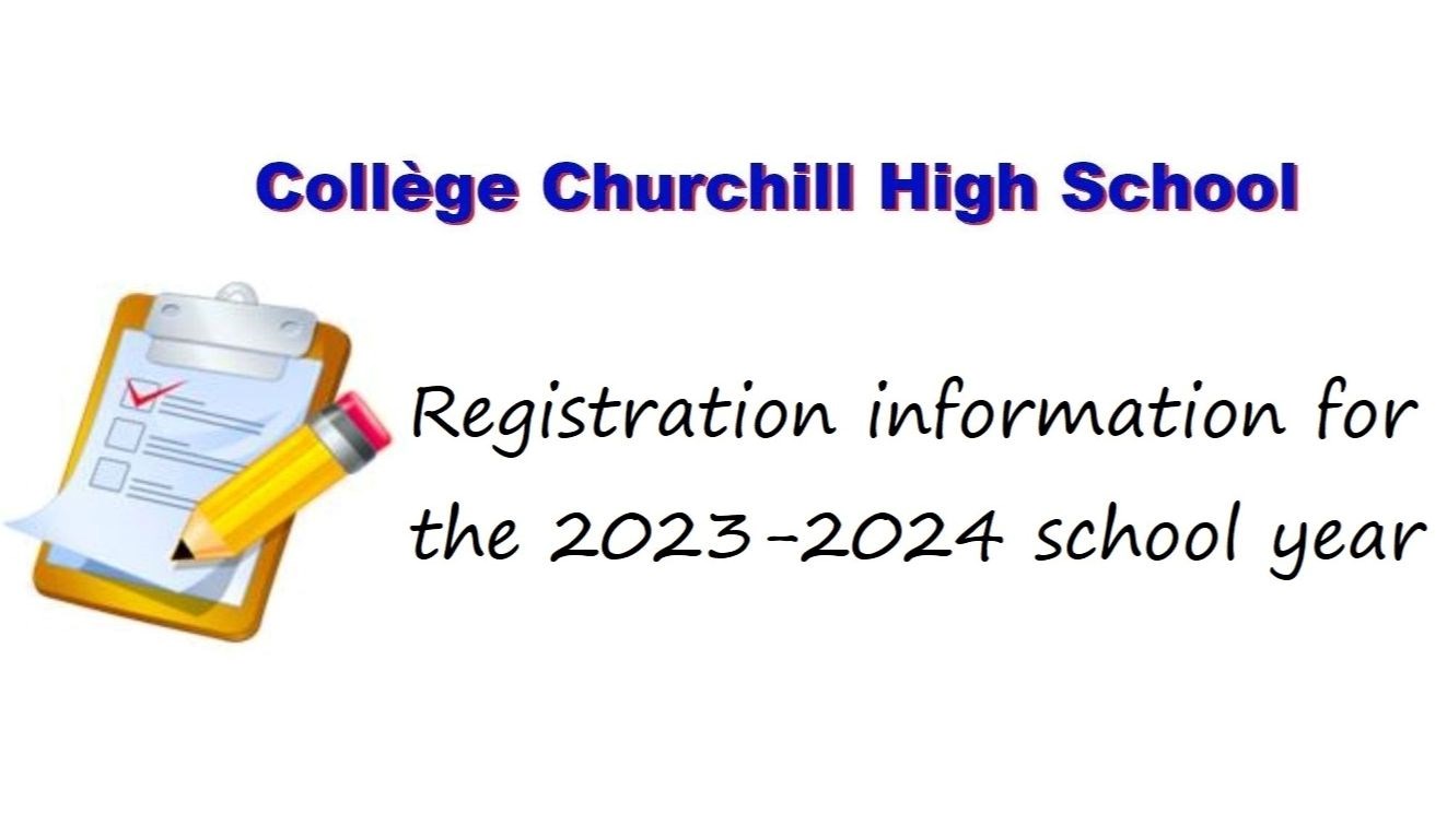 CCHS Registration Information